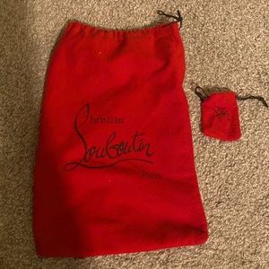 Christian Louboutin 3 inch heels Tan worn once most Size 8 most comfortable heel